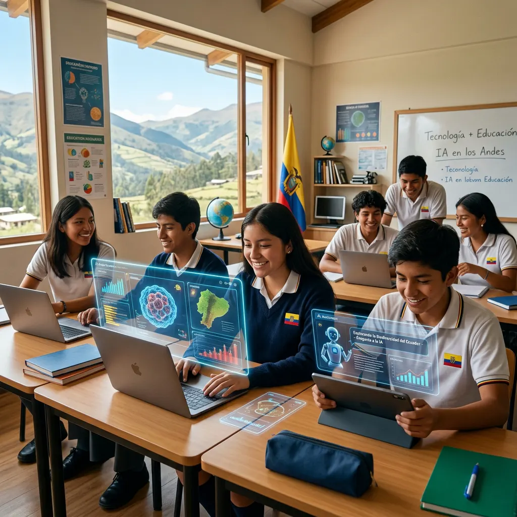 Inteligencia Artificial en aulas ecuatorianas: ¿El futuro es hoy?